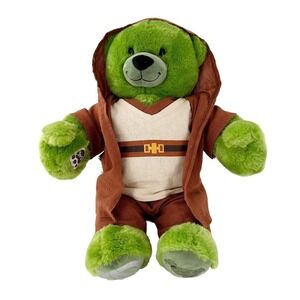 Marvel Build-A-Bear Workshop Hulk Plush Toy Jedi Robe Costume Collectible Gift